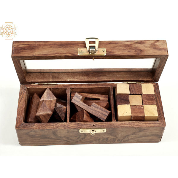 Loon Peak® Wooden Interlock Block Wayfair